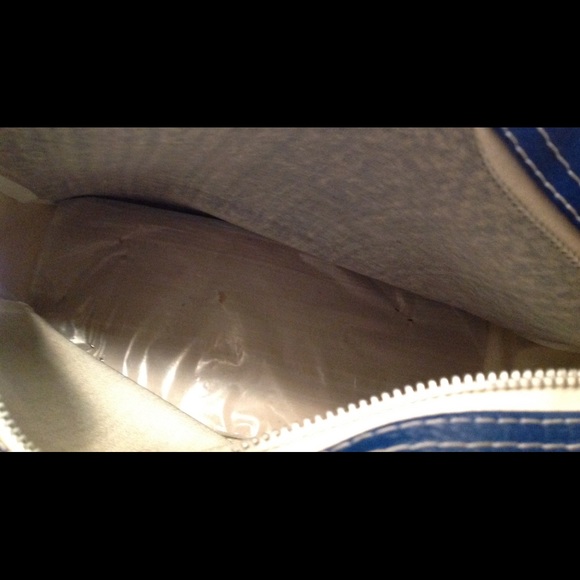 Vintage American Express Blue Chic Travel Tote Bag - Picture 6 of 6